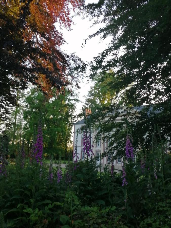 Chambre Le Notre Le Domaine Des Jardins De Bracquetuit Exterior foto